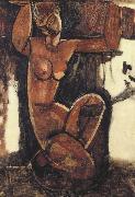 Amedeo Modigliani, Caryatid (mk39)